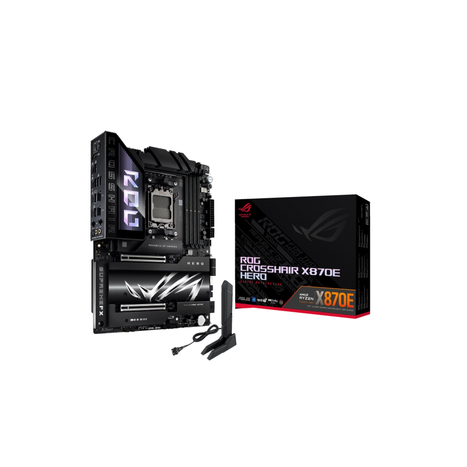 [ROG CROSSHAIR X870E HERO] Motherboard ASUS ROG CROSSHAIR X870E HERO AM5 DDR5