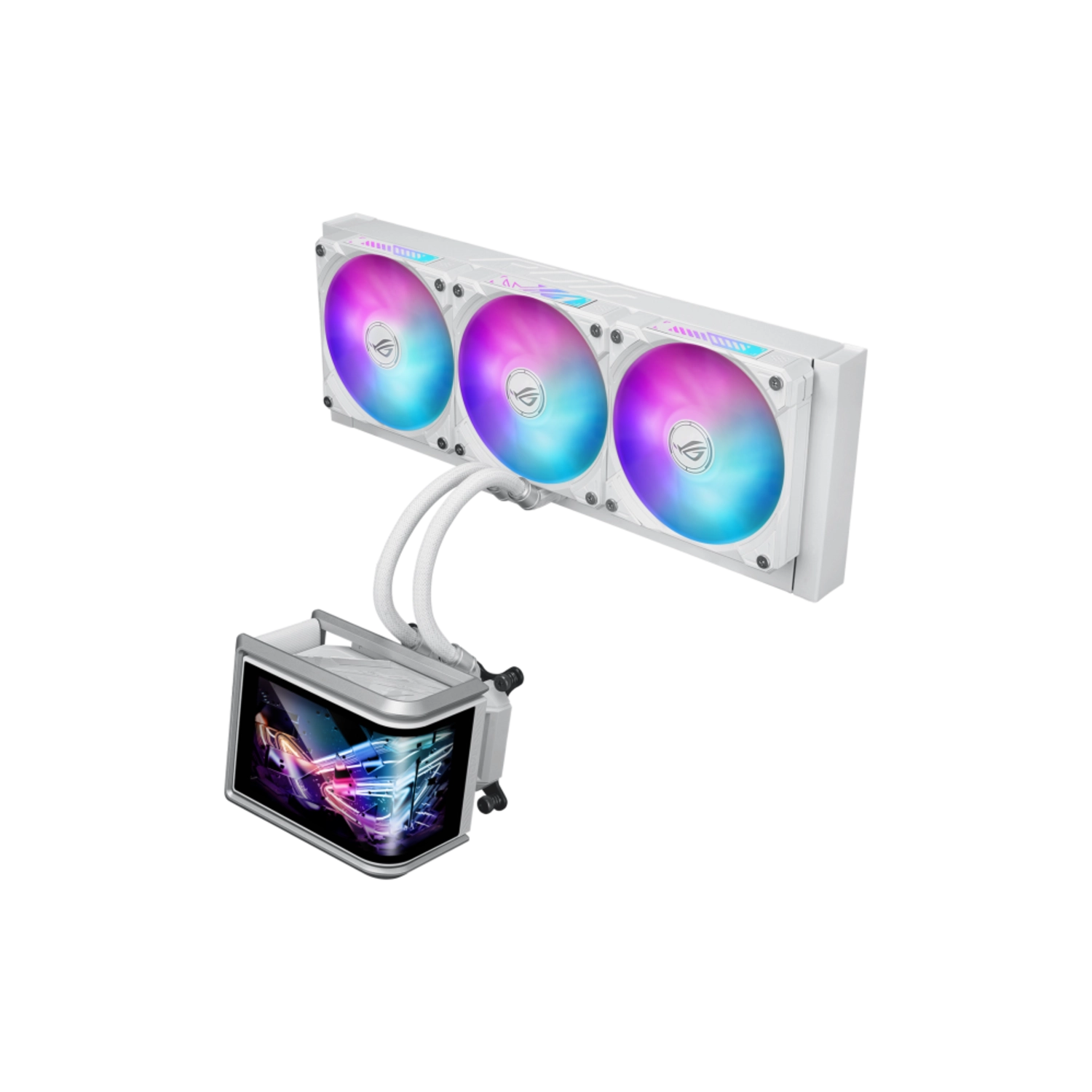 [ROG RYUO IV SLC 360 ARGB WHT] Water Cooler ASUS ROG RYUO IV SLC 360 ARGB WHT