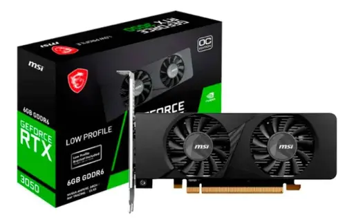 [RTX 3050 LP 6G OC] Placa de video MSI RTX 3050 LP 6G OC