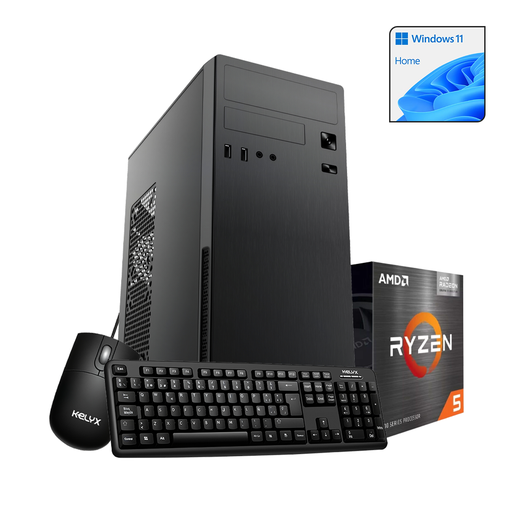 [KL-PC-5600GT-16G-512G-W11H] Pc Kelyx AMD Ryzen 5-5600GT 16Gb M.2 512G Win 11 Home (5543)