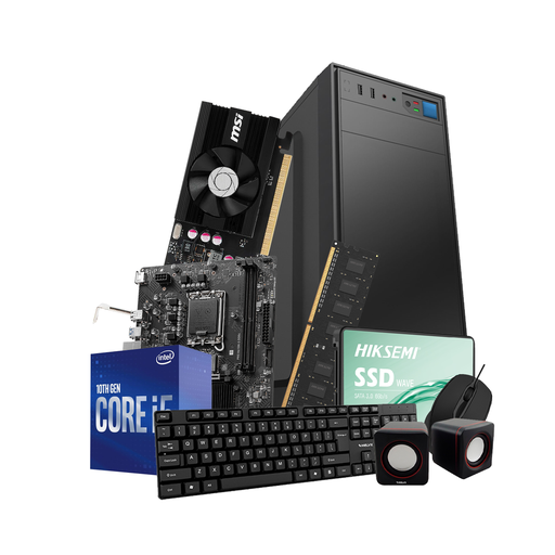 [PCARM-72820-12400F-8G-480G-GT1030] Pc Kelyx Intel Core i5-12400F 8G SSD 480Gb GT 1030 (MSI)