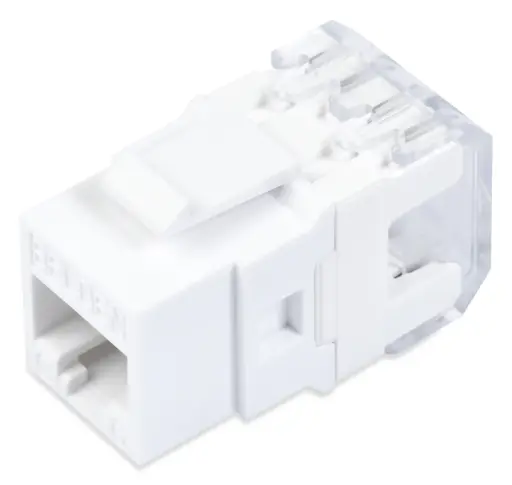 [DC6MJKUEW-S1] Jack roseta RJ45 para pared cat 6 Belden T568 A/B