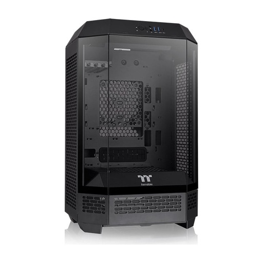 [CA-1Y4-00S1WN-00] Gabinete Thermaltake The Tower 300 vidrio templado x3 Mid-Tower 2 coolers negro