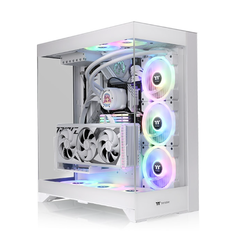 [CA-1Z8-00M6WN-00] Gabinete Thermaltake CTE 550 vidrio templado x3 Mid-Tower blanco