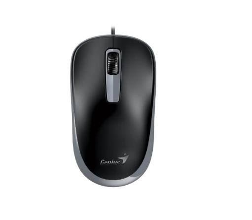[000000031010027400] Mouse Genius DX-125S USB negro/gris
