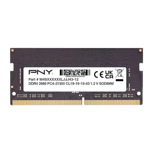 [MN4GSD42666-TB] Memoria Notebook PNY 4GB DDR4 2666MHz BULK(sin blister)