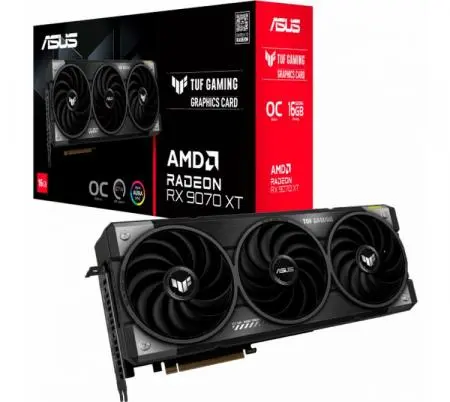 [TUF-RX9070XT-O16G-GAMING] Placa de Video ASUS AMD Radeon TUF RX9070XT O16G G
