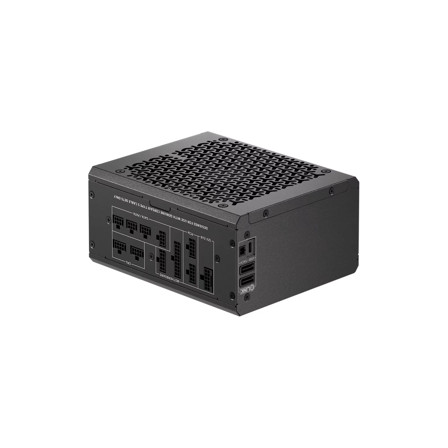 [CP-9020265-AR] Fuente CORSAIR HX1000i SHIFT 1000W Platinum modular conexión lateral