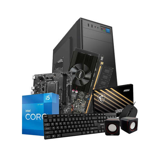 [PCARM-72820-12400F-8G-480G-GT710] Pc Kelyx Intel Core i5-12400F 8G SSD 480Gb GT 710 (MSI)
