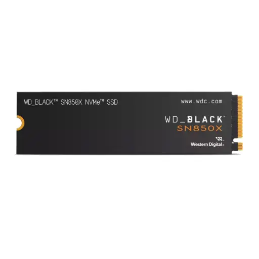 [WDS100T2X0E-00BCA0] Disco Interno SSD M.2 NVMe Western Digital Black SN850X 1TB PCIe 4.0 7300MB/S s/disipador