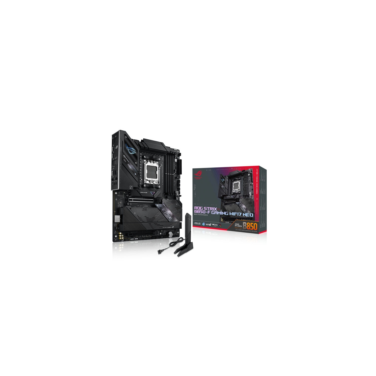 [ROG STRIX B850-F GAMING NEO]  Placa Madre Asus ROG Strix B850-F Gaming Neo AM5 DDR5