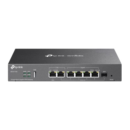 [ER707-M2]  Router TP-Link Omada MWAN 2.5G 6 puertos 1 SFP VPN