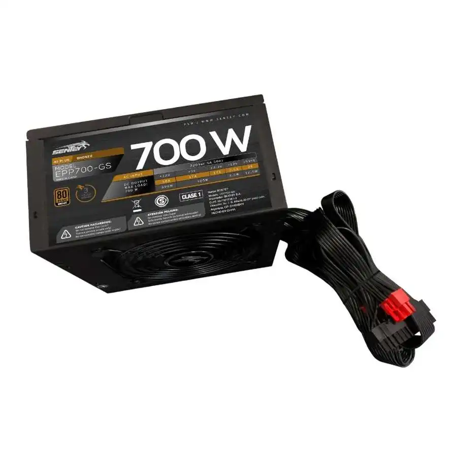 Fuente pc Sentey 700W 80 plus bronze 58A
