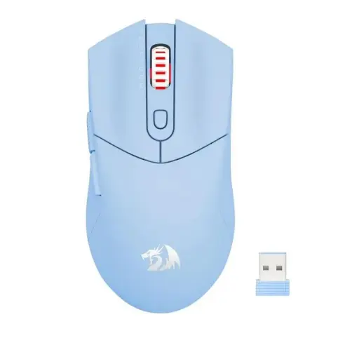 [M917B-PRO] Mouse gamer inalámbrico Redragon St4r M917 Celeste
