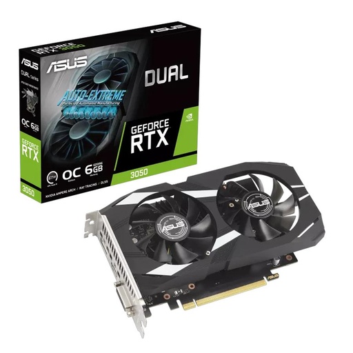 [DUAL-RTX3050-6G] Placa de Video Asus GeForce RTX 3050 Dual 6G GDDR6