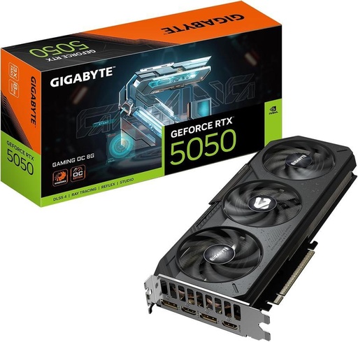 [GV-N5050GAMING OC-8] Placa De Video Gigabyte Geforce Rtx 5050 Gaming 8G