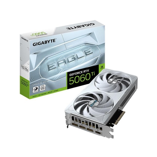 [GV-N506TEAGLEOC ICE 8GD] Placa De Video Gigabyte Geforce Rtx 5060 Ti Eagle Ice 8G