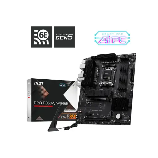 [PRO B850-S WIFI6E] Placa madre MSI PRO B850-S WIFI6E AM5 DDR5