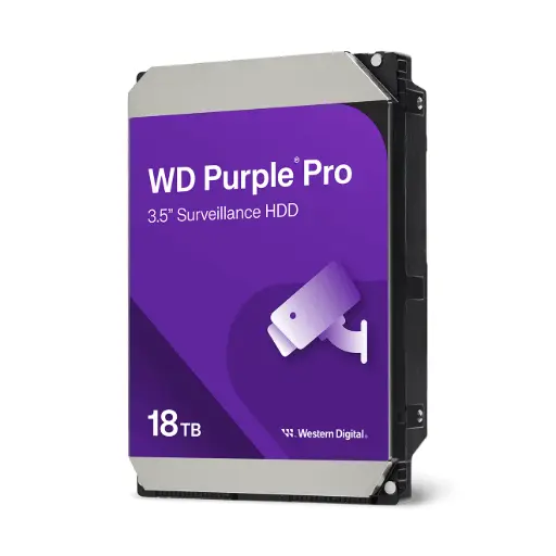 [WD181PURP] Disco rígido CCTV Western Digital Purple Pro 18TB 3.5" SATA 3.0 512MB 7200rpm
