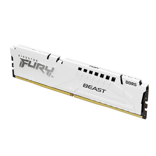 [KF556C40BW-16] Memoria RAM Kingston 16GB DDR5 5600Mhz Fury Beast White