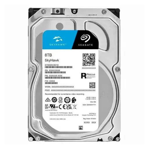 [ST8000VX010] Disco rígido CCTV Seagate Skyhawk 8TB Sata 6GB/s 256MB SkyHawk