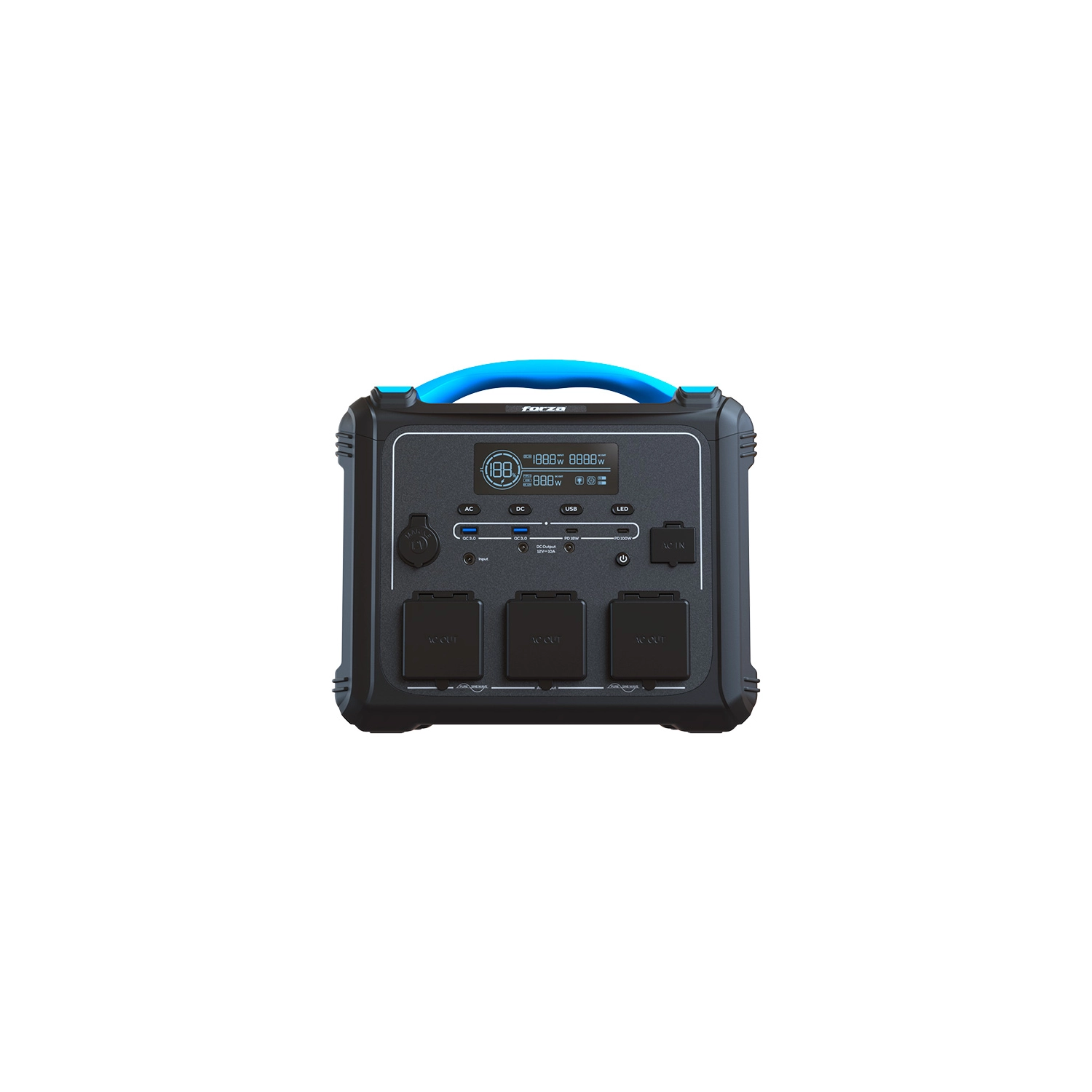 [FPP-T1202-I] Generador Forza Titan FPP-T1202 Portable 1200W 220