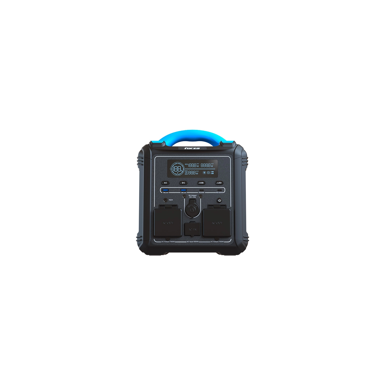 [FPP-T702-I] Generador Forza Titan FPP-T702 Portable 700W 220V