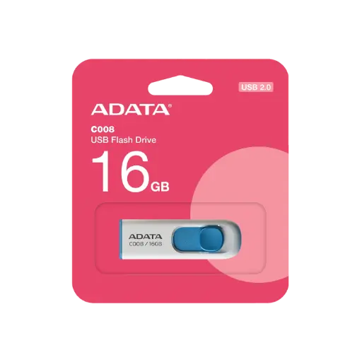[AC008-16G-RWE] Pen Drive Adata C008 RWE 16GB USB 2.0