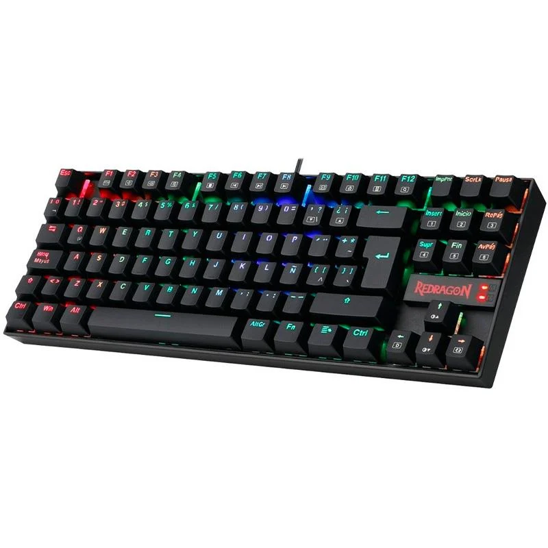 Teclado mecánico Redragon Kumara K552 RGB Negro