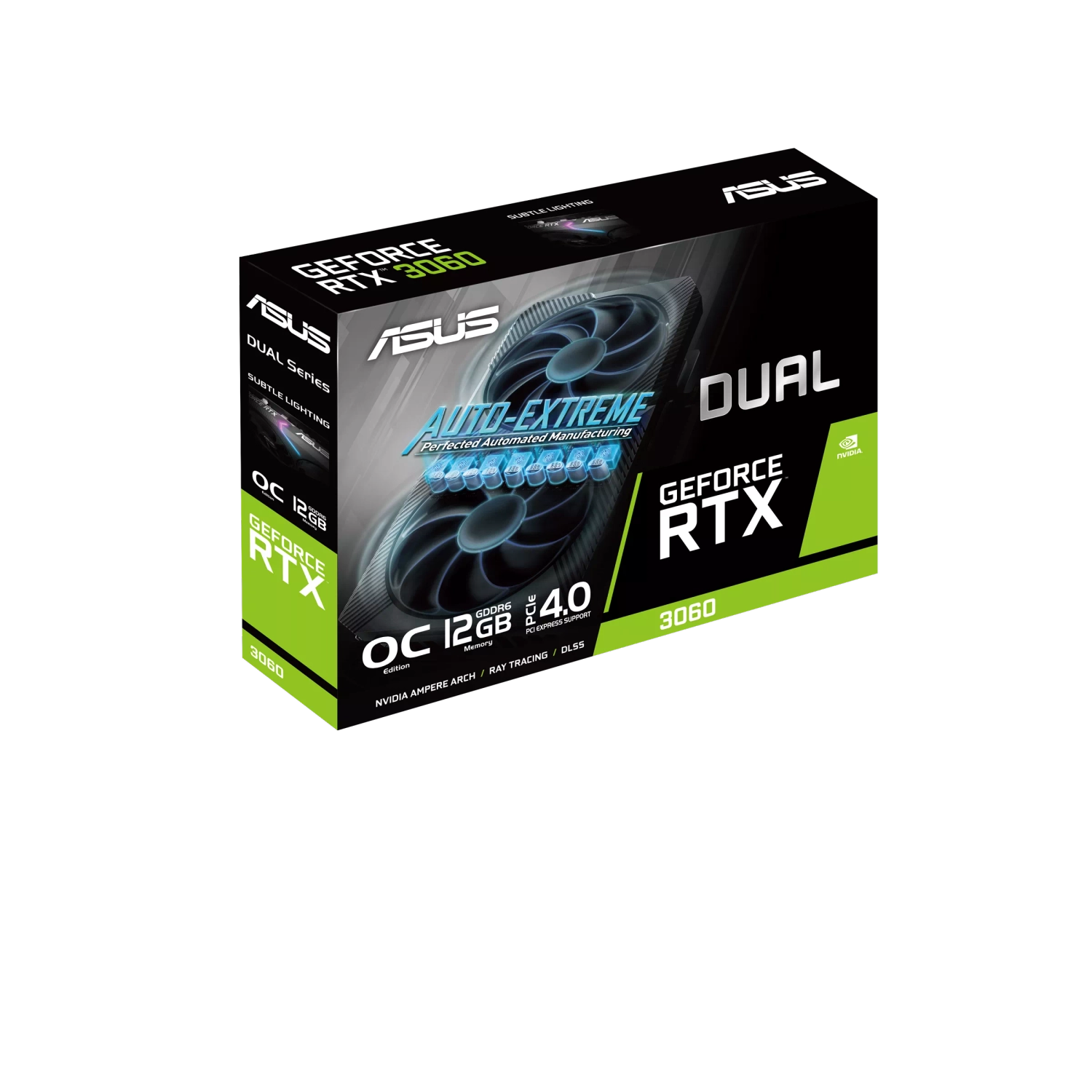 [DUAL-RTX3060-O12G-V2] Placa GeForce DUAL RTX 3060 O12G V2 LHR