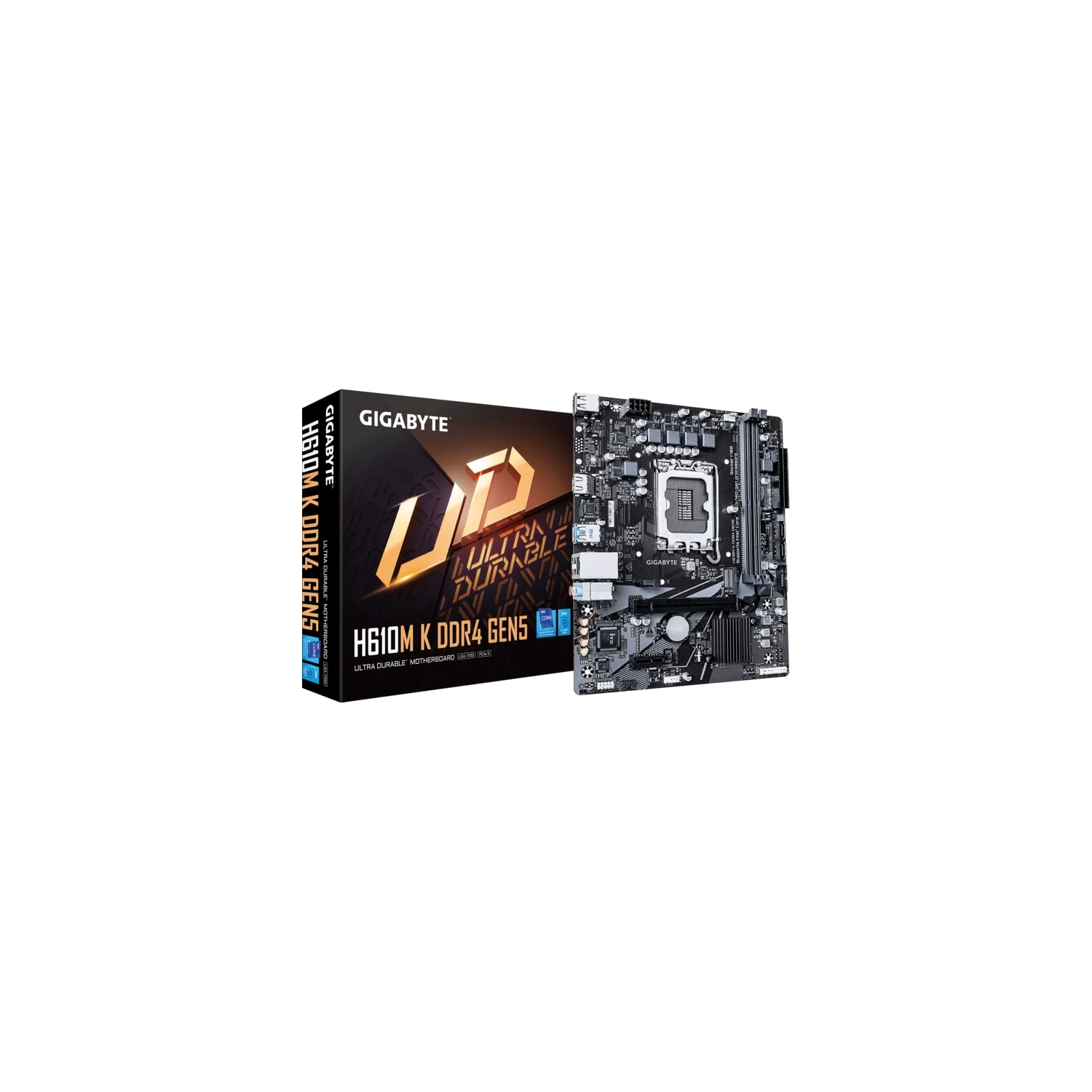 [H610M K DDR4 GEN5] Motherboard GIGABYTE H610M K DDR4 GEN5 LGA1700 DDR4
