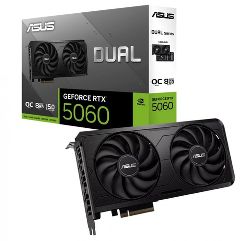 [RTX5060-O8G-EVO] Placa De Video Asus Geforce Rtx 5060 8G Dual GDDR7 OC