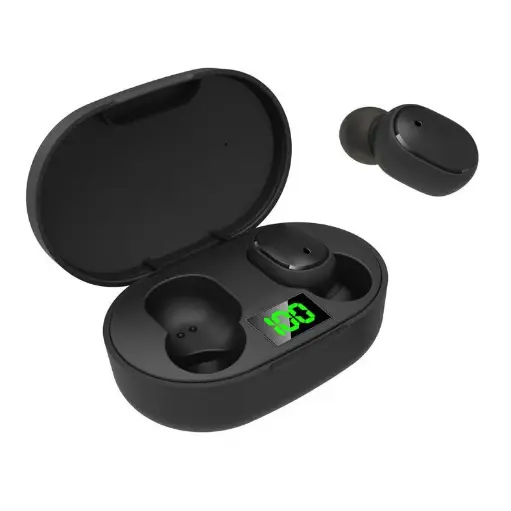 [630368] Auricular bluetooth Inalámbrico TWS con Estuche Cargador y Display Kolke KAB-624