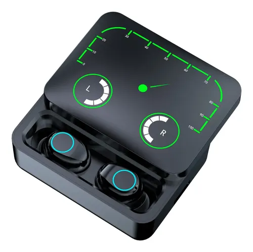 [630461] Auricular bluetooth Inalámbrico TWS con Estuche Power Bank y Display Led KAB-652