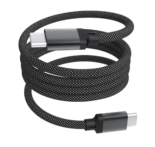 [630812] Cable usb c a usb c magnético trenzado carga rápida kolke 1mt KCC-8746