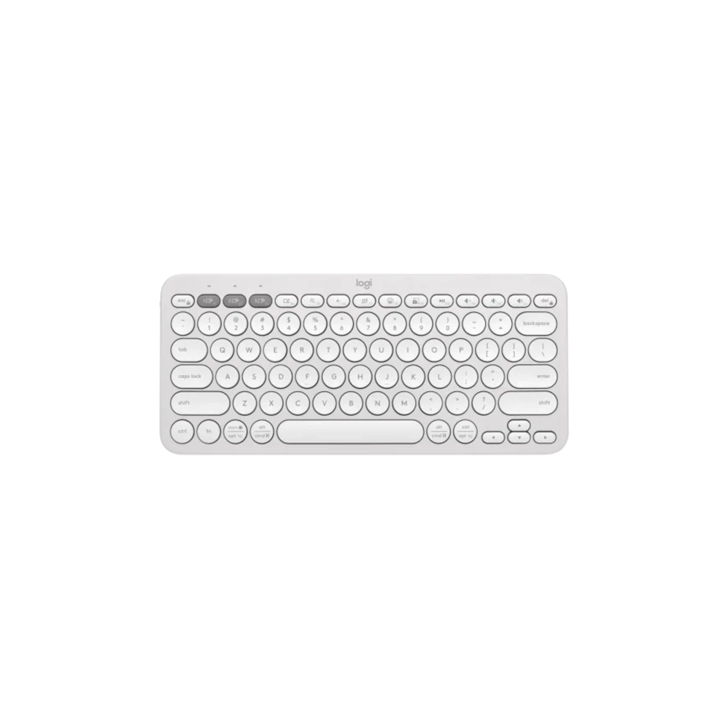 [920-011784] Teclado Inalámbrico Logitech Pebble 2 K380 Blanco