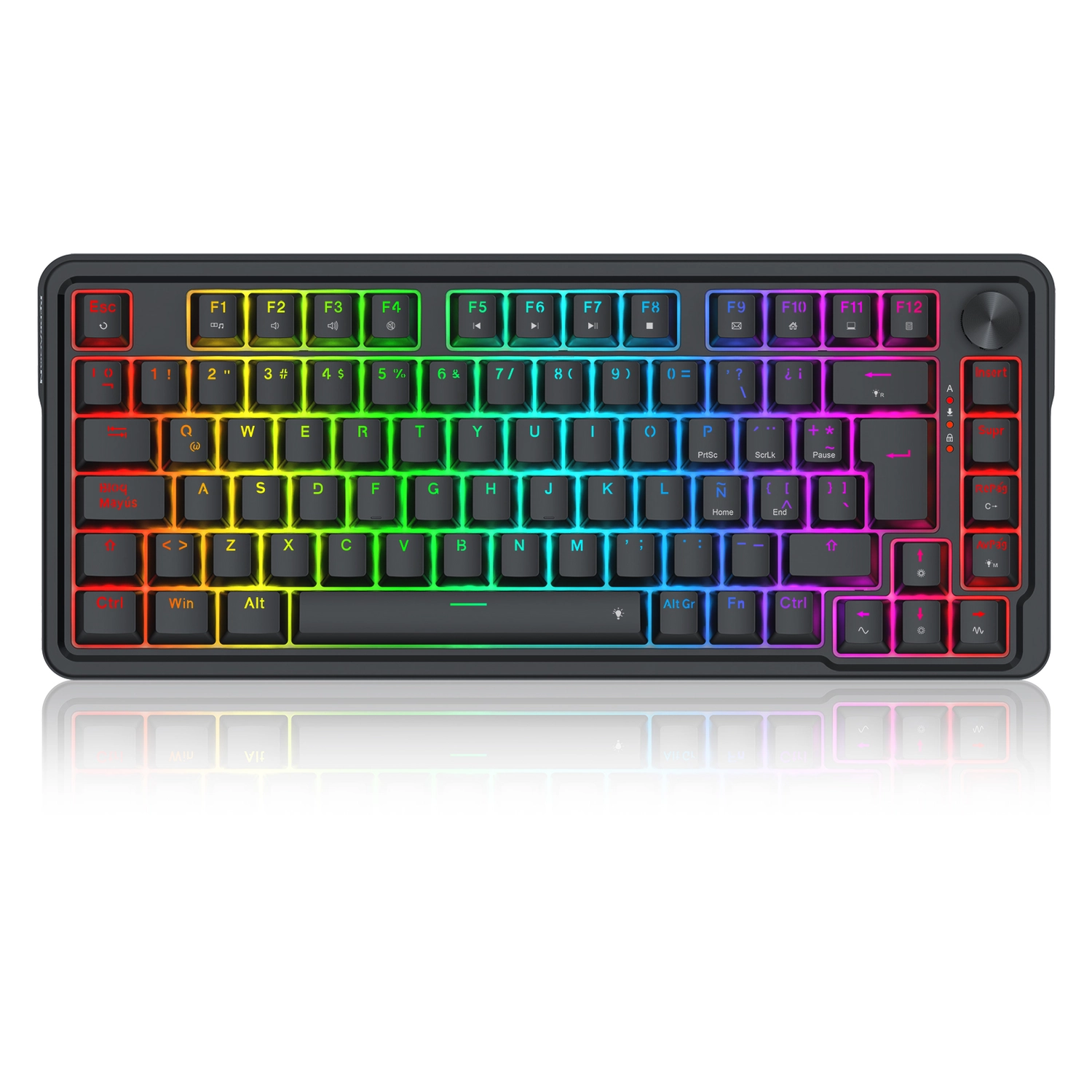 [K673RGB-M SP] Teclado Redragon Ucal K673 Magnetico