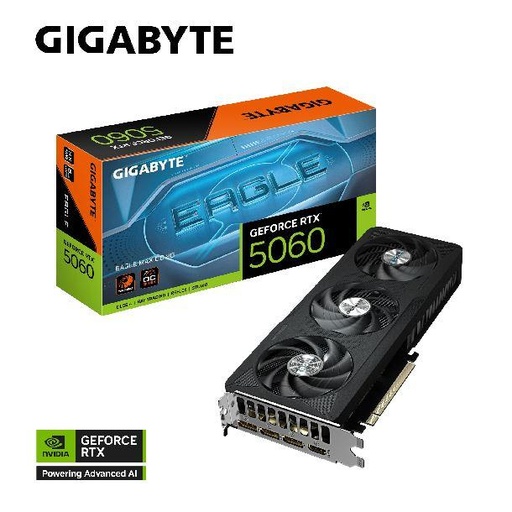 [GV-N5060EAGLEMAX OC] Placa De Video Gigabyte Geforce Rtx 5060 Eagle Max Oc 8G Gddr7