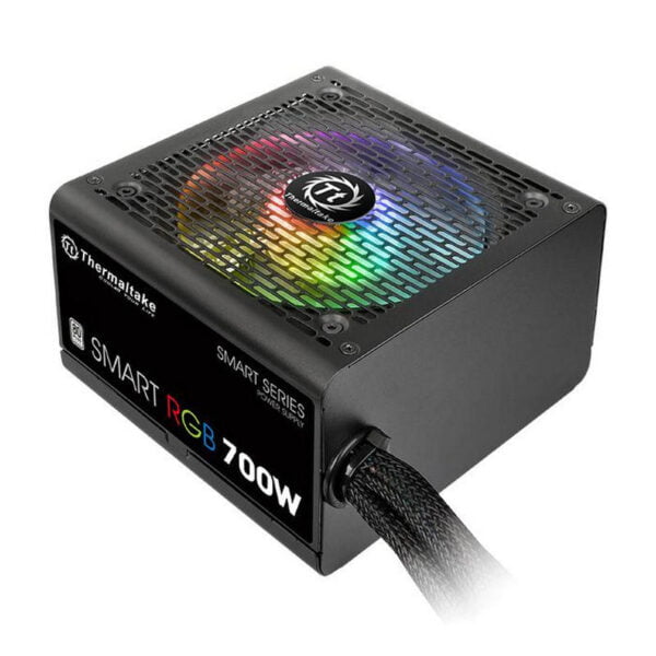 Fuente PC Thermaltake Smart 700W 80 Plus White RGB 54A