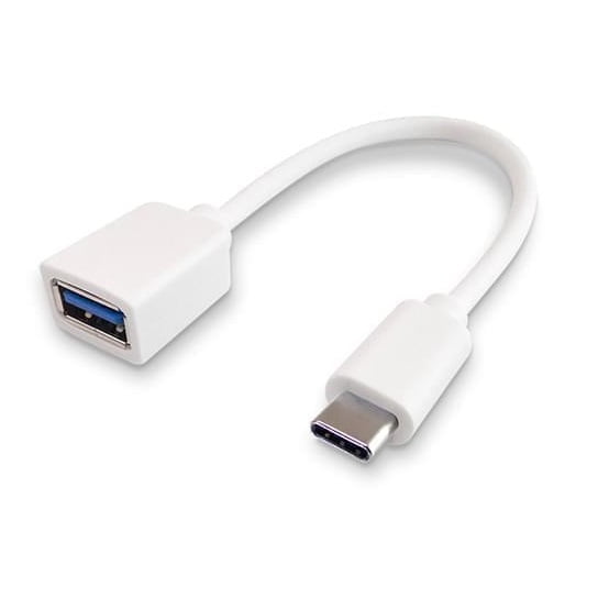 Cable USB tipo C a usb 2.0 Soul Soft Blanco 2A 2mts Carga y datos premium